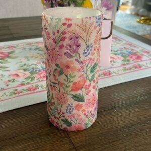 Decorated 6 inch pillar candle